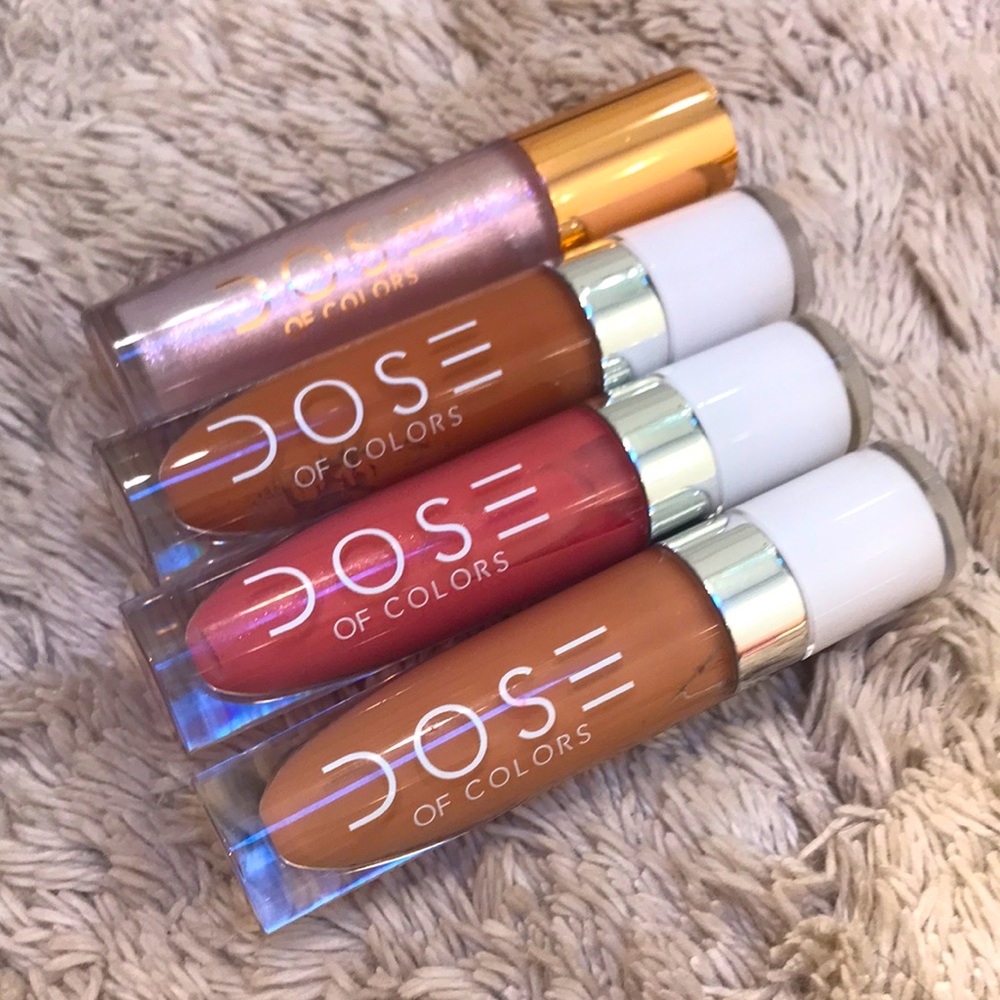 Dose of Colors lip gloss bundle